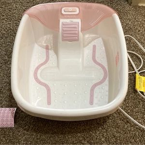 Homedics foot bath